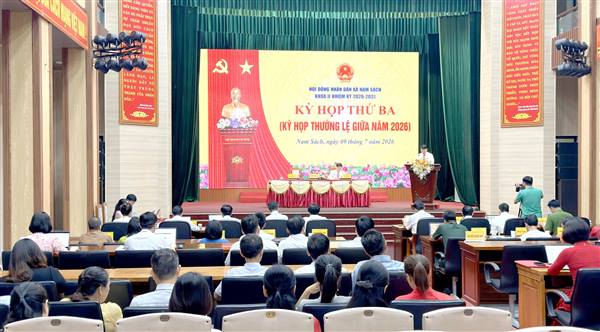 HĐND xã Nam Sách quyết nghị nhiều nhiệm vụ trọng tâm phát triển kinh tế - xã hội 6 tháng cuối năm 2026