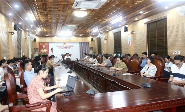 Đảng bộ UBND xã Nam Sách sơ kết công tác xây dựng Đảng, thực hiện nhiệm vụ chính trị 6 tháng đầu năm 2026
