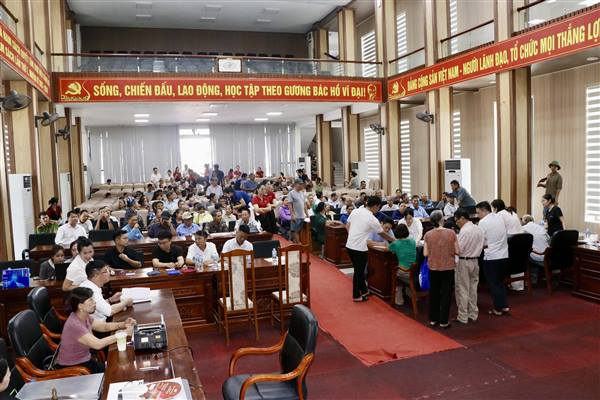 NAM SÁCH CHI TRẢ HƠN 63 TỶ ĐỒNG TIỀN BỒI THƯỜNG, HỖ TRỢ CHO 142 HỘ DÂN