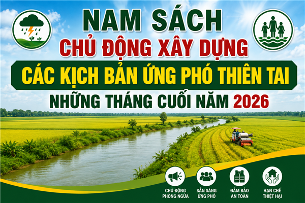 Nam Sách chủ động xây dựng các kịch bản ứng phó thiên tai những tháng cuối năm 2026