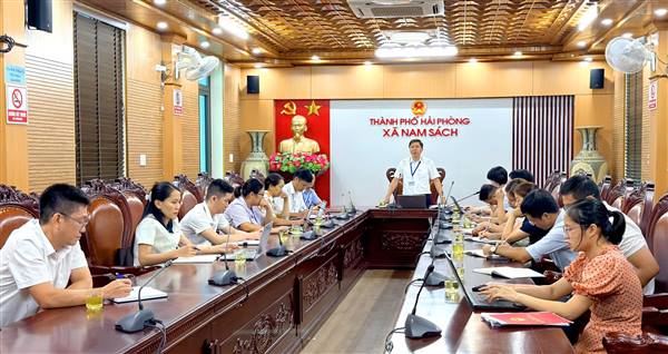 UBND xã đánh giá tiến độ thực hiện Nghị quyết 11 của Ban Chấp hành Đảng bộ thành phố