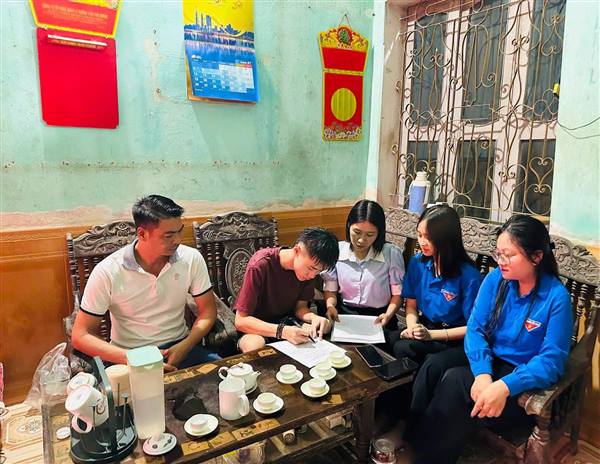 5 thanh niên Nam Sách viết đơn tình nguyện lên đường nhập ngũ năm 2027