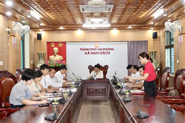 HỘI NGHỊ LIÊN TỊCH CHUẨN BỊ KỲ HỌP THỨ TƯ – KỲ HỌP CHUYÊN ĐỀ HĐND XÃ