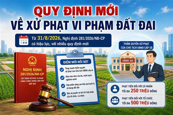 Từ 31/8, không đăng ký biến động đất đai có thể bị phạt