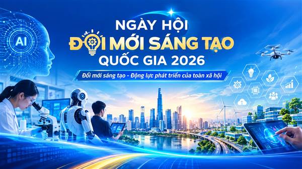 Hưởng ứng chào mừng Ngày hội đổi mới sáng tạo quốc gia năm 2026 