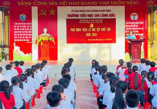TRƯỜNG TIỂU HỌC CHI LĂNG BẮC HƯỞNG ỨNG TUẦN LỄ HỌC TẬP SUỐT ĐỜI NĂM 2025 (01/10/2025-07/10/2025)
