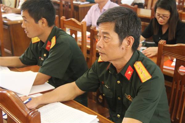 HỘI ĐỒNG NGHĨA VỤ QUÂN SỰ XÃ HỌP RÀ SOÁT CÁC THANH NIÊN TRONG DIỆN GỌI NHẬP NGŨ NĂM 2026 TRÊN ĐỊA BÀN XÃ.