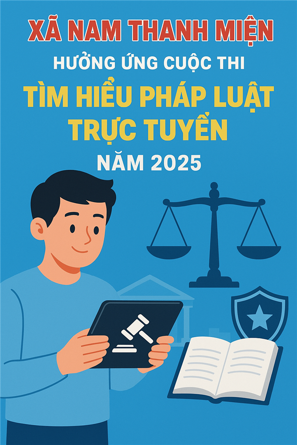xã Nam Thanh Miện hưởng ứng cuộc thi “Tìm hiểu pháp luật trực tuyến" năm 2025