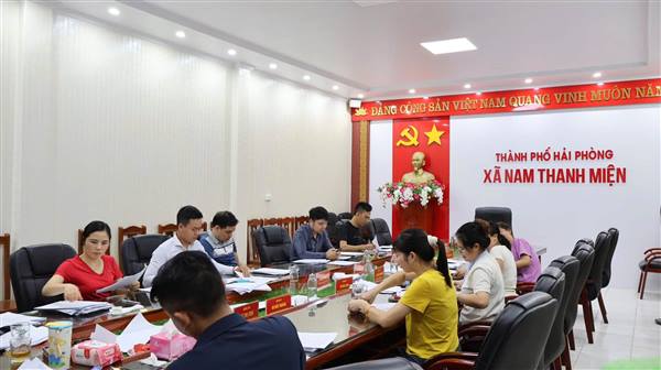 XÃ NAM THANH MIỆN TĂNG TỐC HOÀN THIỆN CƠ SỞ DỮ LIỆU ĐẤT ĐAI