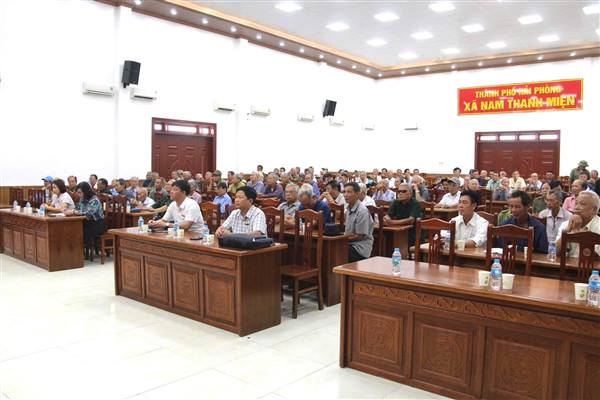 NAM THANH MIỆN TUYÊN TRUYỀN, PHỔ BIẾN CHÍNH SÁCH ƯU ĐÃI NGƯỜI CÓ CÔNG VỚI CÁCH MẠNG