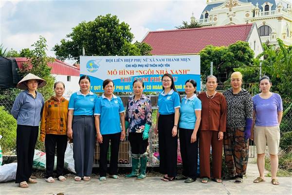 PHÁT HUY TRUYỀN THỐNG PHỤ NỮ VIỆT NAM, XÂY DỰNG PHONG TRÀO PHỤ NỮ XÃ NAM THANH MIỆN NGÀY CÀNG VỮNG MẠNH, GÓP PHẦN XÂY DỰNG QUÊ HƯƠNG GIÀU ĐẸP, VĂN MINH