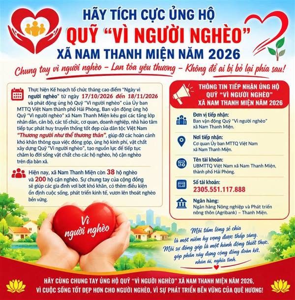 LAN TỎA TINH THẦN NHÂN ÁI, CHUNG SỨC VÌ NGƯỜI NGHÈO, KHÔNG ĐỂ AI BỊ BỎ LẠI PHÍA SAU
