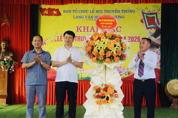 Khai mạc Lễ hội truyền thống Làng văn hóa An Dương