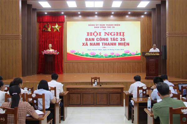 BAN CÔNG TÁC 35 XÃ NAM THANH MIỆN TRIỂN KHAI NHIỆM VỤ CÔNG TÁC NĂM 2026