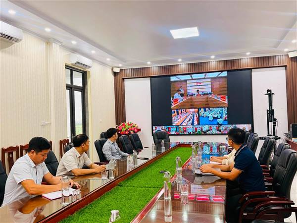 XÃ NAM THANH MIỆN DỰ HỘI NGHỊ TRỰC TUYẾN TỔNG KẾT TỔNG ĐIỀU TRA KINH TẾ NĂM 2026