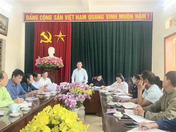 ỦY BAN MTTQ VIỆT NAM XÃ NGHI DƯƠNG TRIỂN KHAI KẾ HOẠCH THÁNG CAO ĐIỂM “VÌ NGƯỜI NGHÈO” VÀ NGÀY HỘI ĐẠI ĐOÀN KẾT TOÀN DÂN TỘC NĂM 2025 