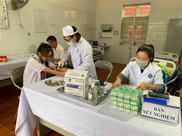 TRẠM Y TẾ XÃ NGHI DƯƠNG TỔ CHỨC ĐIỀU TRA, GIÁM SÁT, ĐÁNH GIÁ TÌNH TRẠNG DINH DƯỠNG TRẺ EM NĂM 2025