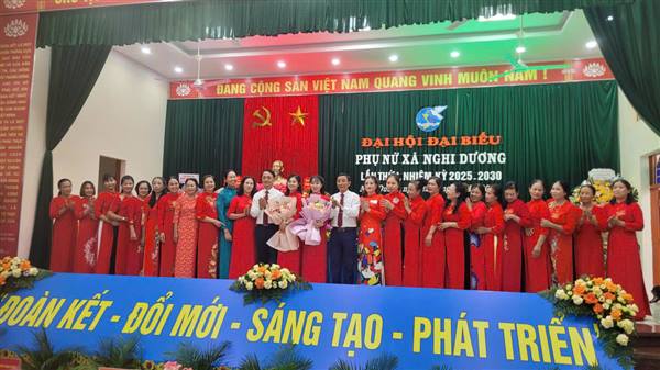 ĐẠI HỘI ĐẠI BIỂU PHỤ NỮ XÃ NGHI DƯƠNG LẦN THỨ I, NHIỆM KỲ 2025–2030 THÀNH CÔNG TỐT ĐẸP