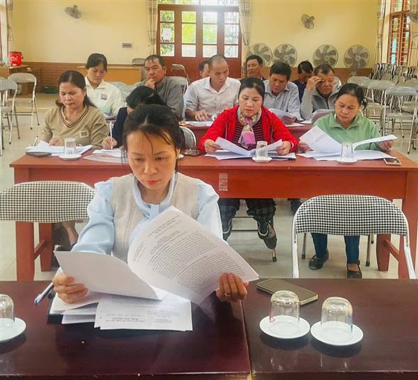 UBND xã nghi dương tổ chức hội nghị triển khai nghị quyết số 27/2025/NQ-HĐND của HĐND thành phố; tổ chức ra quân tuần lễ diệt chuột và tháng làm thủy lợi nội đồng; rà soát các hộ thực hiện thu phí vệ sinh môi trường năm 2026.

