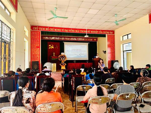 Chiều ngày 29/7/2025 UBND xã Nghi Dương phối hợp với Sở y tế Hải Phòng tổ chức hội nghị tuyên truyền phổ biến pháp luật về phòng, chống mua bán người và công tác tiếp nhận , hỗ trợ nạn nhân bị mua bán người trở về.