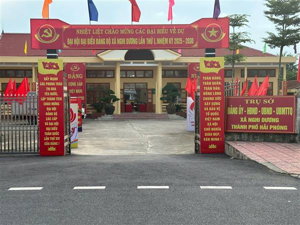 ĐẢNG BỘ XÃ NGHI DƯƠNG, THÀNH PHỐ HẢI PHÒNG SẴN SÀNG CHO HÀNH TRÌNH MỚI
