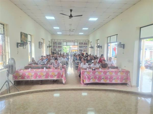 SÁNG NGÀY 28/8/2025, CÔNG TÁC BẦU CỬ TRƯỞNG THÔN DÂN CƯ NHIỆM KỲ 2025-2028 TRÊN ĐỊA BÀN XÃ NGHI DƯƠNG ( THÔN NGHI DƯƠNG, XUÂN ĐÔNG, XUÂN ĐOÀI, XUÂN CHIẾNG, MAI DƯƠNG) THÀNH CÔNG TỐT ĐẸP