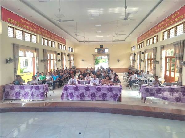 Chiều 08/9/2025, tại Nhà văn hóa xã Nghi Dương , Ủy ban MTTQ Việt Nam xã Nghi Dương tổ chức Hội nghị tuyên truyền thực hiện Nghị quyết Đại hội Đảng bộ xã Nghi Dương lần thứ I, nhiệm kỳ 2025-2030