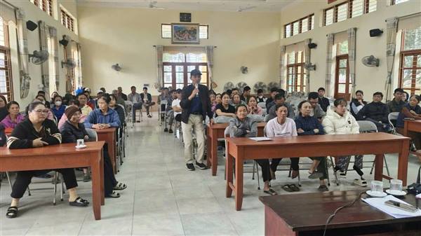 UBND XÃ NGHI DƯƠNG TRIỂN KHAI CHỦ TRƯƠNG THU HỒI ĐẤT PHỤC VỤ DỰ ÁN KHU CÔNG NGHIỆP NGŨ PHÚC