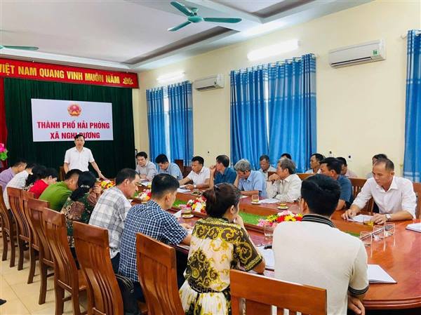 🗂️ XÃ NGHI DƯƠNG TRIỂN KHAI HỘI NGHỊ LẬP HỒ SƠ ĐỊA CHÍNH VÀ HOÀN THÀNH CƠ SỞ DỮ LIỆU ĐẤT ĐAI TRÊN ĐỊA BÀN XÃ