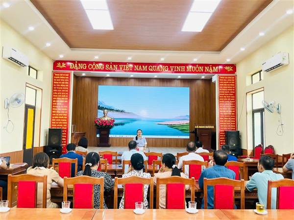 XÃ NGHI DƯƠNG TỔ CHỨC HỌP BAN VẬN ĐỘNG XÃ HỘI HÓA TU BỔ, TÔN TẠO DI TÍCH MIẾU ĐÔNG 