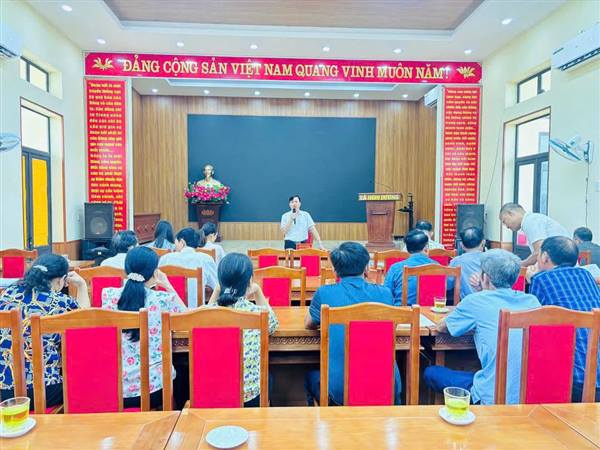 ♻️ UBND XÃ NGHI DƯƠNG TỔ CHỨC HỘI NGHỊ NGHE BÁO CÁO CÔNG TÁC PHÂN LOẠI, THU GOM, XỬ LÝ RÁC THẢI SINH HOẠT TRÊN ĐỊA BÀN XÃ