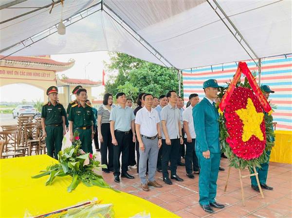 XÃ NGHI DƯƠNG TỔ CHỨC LỄ CẦU SIÊU ANH LINH CÁC ANH HÙNG LIỆT SĨ GẮN VỚI CHIẾN DỊCH “500 NGÀY ĐÊM”