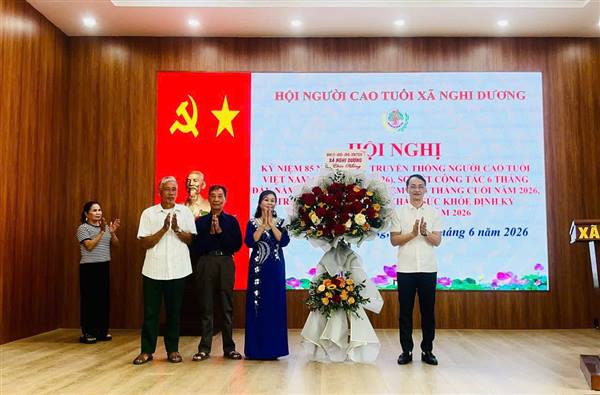 📰 HỘI NGƯỜI CAO TUỔI XÃ NGHI DƯƠNG TỔ CHỨC HỘI NGHỊ SƠ KẾT 6 THÁNG ĐẦU NĂM 2026