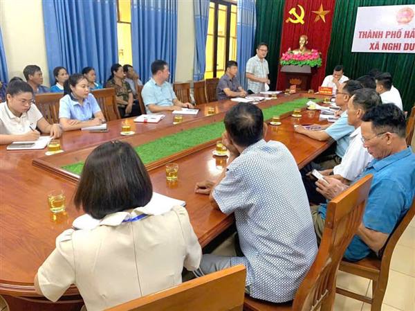🏛️ XÃ NGHI DƯƠNG TỔ CHỨC HỘI NGHỊ ĐÁNH GIÁ KẾT QUẢ TRIỂN KHAI CÔNG TÁC BẢO ĐẢM TRẬT TỰ CÔNG CỘNG, TRẬT TỰ ĐƯỜNG HÈ VÀ HÀNH LANG AN TOÀN GIAO THÔNG