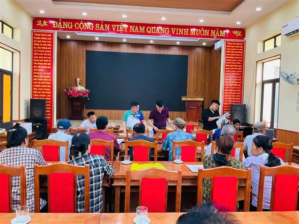 🗺️ XÃ NGHI DƯƠNG TRIỂN KHAI BUỔI KÊ KHAI, ĐĂNG KÝ ĐẤT ĐAI ĐẦU TIÊN ĐỐI VỚI CÁC HỘ DÂN THÔN 3