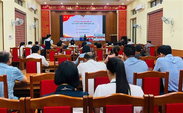 📌 ĐẢNG ỦY XÃ NGHI DƯƠNG THAM DỰ HỘI NGHỊ TRỰC TUYẾN TOÀN QUỐC QUÁN TRIỆT, TRIỂN KHAI THỰC HIỆN NGHỊ QUYẾT SỐ 10-NQ/TW CỦA BỘ CHÍNH TRỊ