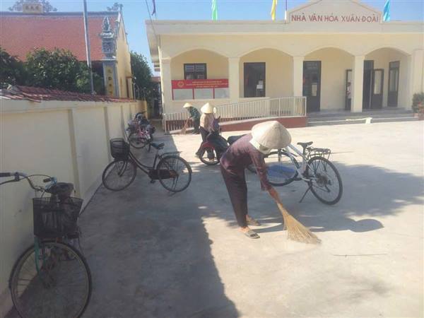 🌿 THÔN XUÂN MAI TỔ CHỨC TỔNG DỌN VỆ SINH MÔI TRƯỜNG