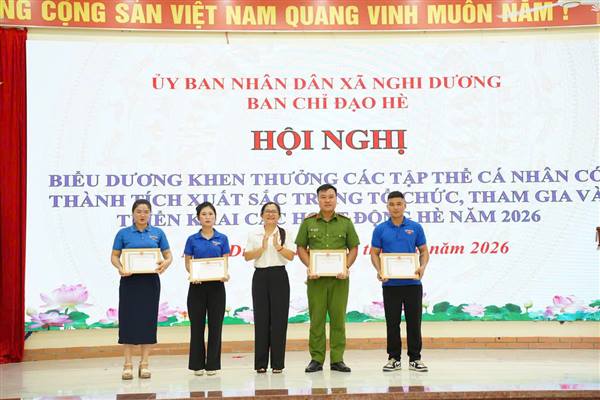  NGHI DƯƠNG TỔ CHỨC HỘI NGHỊ TỔNG KẾT HOẠT ĐỘNG HÈ VÀ CHIẾN DỊCH THANH NIÊN TÌNH NGUYỆN HÈ NĂM 2026