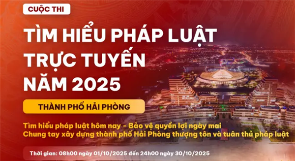 Hải Phòng khởi động Cuộc thi "Tìm hiểu pháp luật"