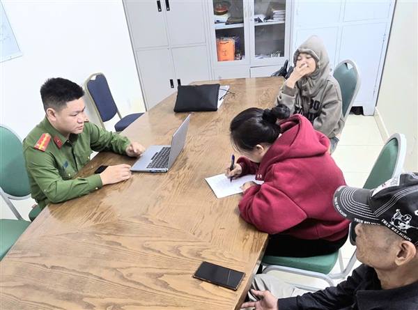 Người dân gửi thư cảm ơn Công an Phường Ngô Quyền vì tìm được con gái bỏ nhà đi trong ngày