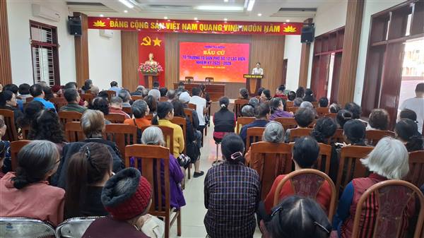 TỔ DÂN PHỐ TRÊN ĐỊA BÀN PHƯỜNG NGÔ QUYỀN TIẾN HÀNH TỔ CHỨC BẦU CỬ TỔ TRƯỞNG TỔ DÂN PHỐ