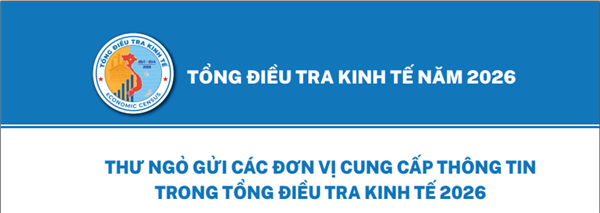 TỔNG ĐIỀU TRA KINH TẾ NĂM 2026