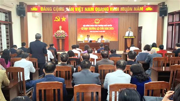 Kỳ họp thứ 4, Kỳ họp Thường lệ cuối năm 2025 HĐND Phường Ngô Quyền khóa I, nhiệm kỳ 2026 - 2031