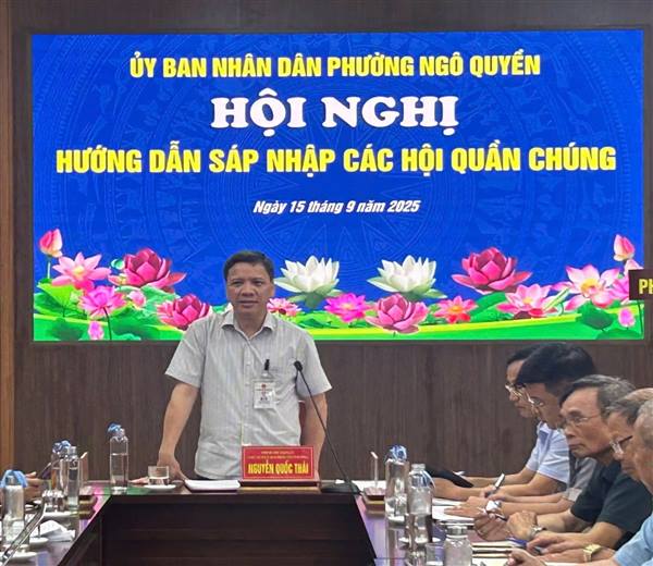 Hội nghị Hướng dẫn sáp nhập Hội quần chúng: Nâng cao hiệu quả hoạt động các Hội quần chúng khi thực hiện chính quyền địa phương 2 cấp
