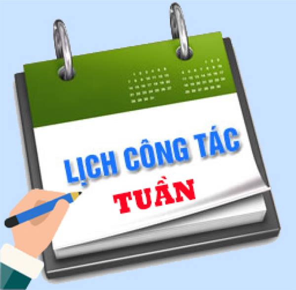 Lịch công tác Tuần 2.9