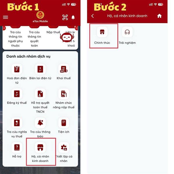 Hướng dẫn khai thuế cho hộ kinh doanh dự kiến doanh thu năm 2026 trên 500 triệu