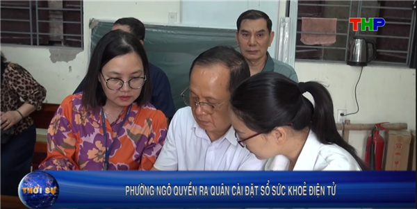 PHÓNG SỰ: PHƯỜNG NGÔ QUYỀN HỖ TRỢ KÍCH HOẠT CÁC TIỆN ÍCH TRÊN ỨNG DỤNG VNeID (Truyền hình Hải Phòng THP)