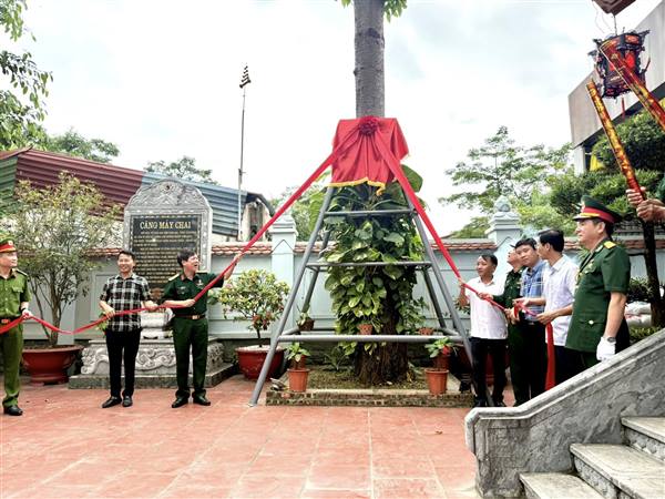 HỘI CỰU CHIẾN BINH PHƯỜNG NGÔ QUYỀN RA MẮT MÔ HÌNH QUẢN LÝ, CHĂM SÓC VÀ TU SỬA DI TÍCH LỊCH SỬ CĂNG MÁY CHAI