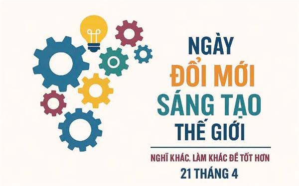 Hưởng ứng Ngày Sáng tạo và Đổi mới sáng tạo thế giới (21/4/2026)
