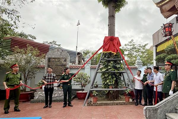 Ra mắt mô hình "Cựu chiến binh phường Ngô Quyền tham gia quản lý, chăm sóc, tu sửa Di tích lịch sử Căng Máy Chai"